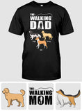 The Walking Dad - Personalized Dog T-shirt And Hoodie