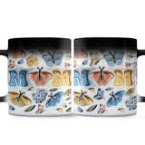 Mother And Children Butterfly - Personalized Mother Mug
