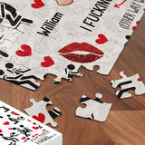I Love You - Personalized Couple Jigsaw Puzzle