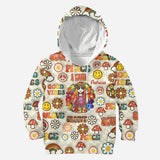 Hippie Soul Retro Multi Style - Personalized Hippie All Over Shirt