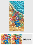 Nana's Beach Buddies - Personalized Grandma Beach Towel