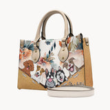 Life Is Better With Dogs - Personalized Dog Leather Handbag
