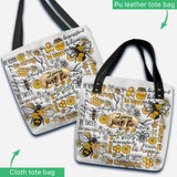 Just Be Happy - Personalized Tote Bag