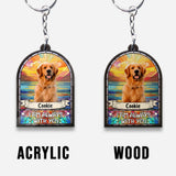 I'm Always With You - Personalized Dog Keychain