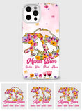 Mama Bear - Personalized Mother Clear Phone Case