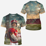 Pround Mom/ Dad/... Game Day & Everyday - Personalized Football All Over Shirt
