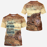 Apparently I Have An Attitude - Personalized All Over Shirt