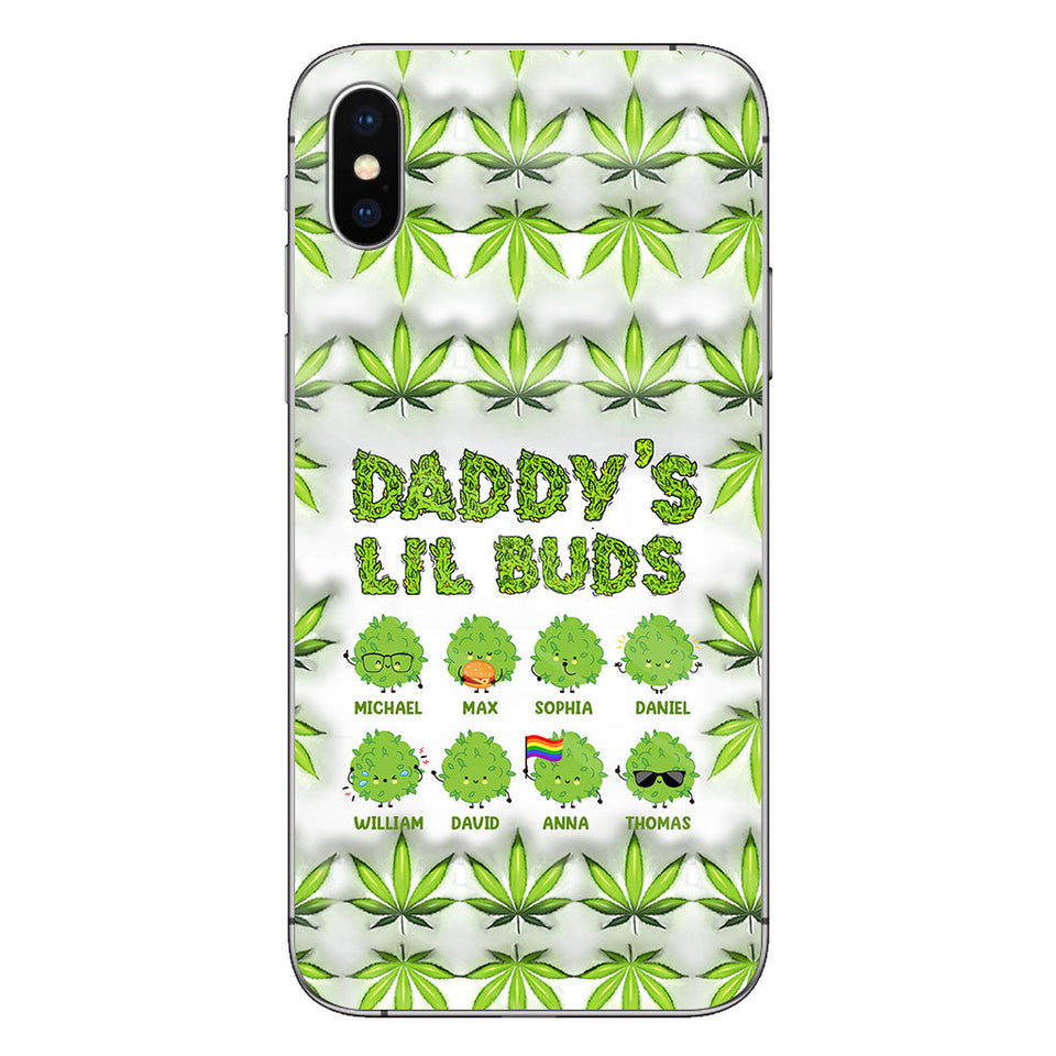 Dopest Dad Ever - Personalized Father Clear Phone Case