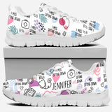 I Miss Sitting Down - Personalized Nurse Sneakers