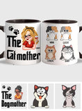 The Cat/Dog Mother - Personalized Mother Accent Mug