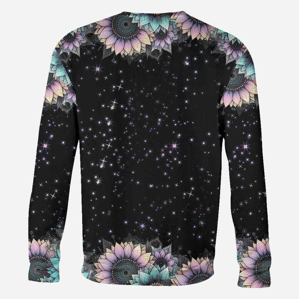 Zero F Given Pink Blue Sunflower - Personalized Skull All Over Shirt