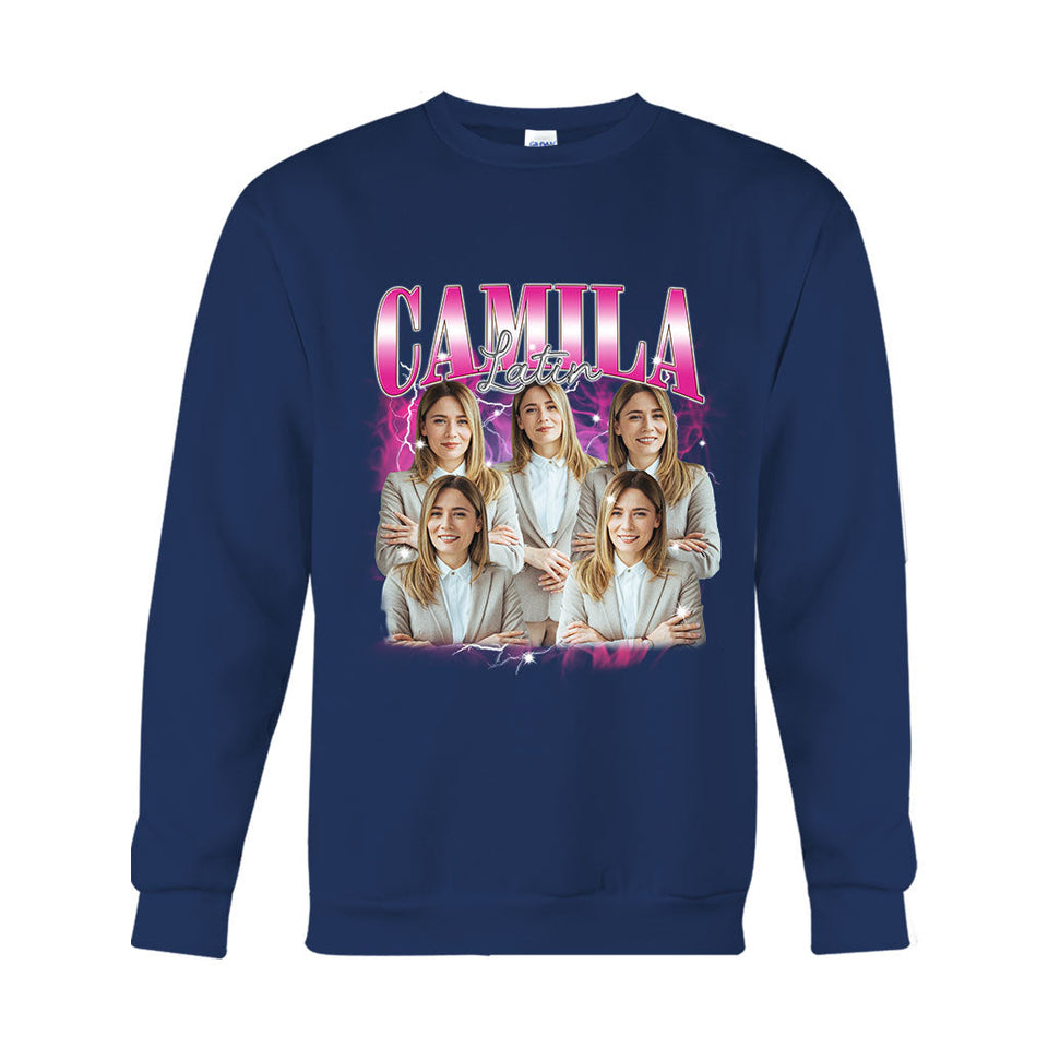 Custom Text And Photos - gift for anyone - Personalized T-shirt And Hoodie
