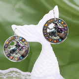Beautiful Witch - Personalized Witch Transparent Earrings