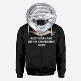 Keep Your Laws Off - Personalized Couple All Over Shirt