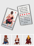 All The Things to Say Card - Personalized Couple Wallet Insert Card