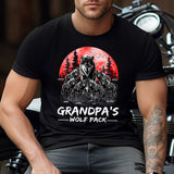 Grandpa's Wolf Pack - Personalized Grandpa T-shirt And Hoodie
