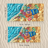 Nana's Beach Buddies - Personalized Grandma Beach Towel