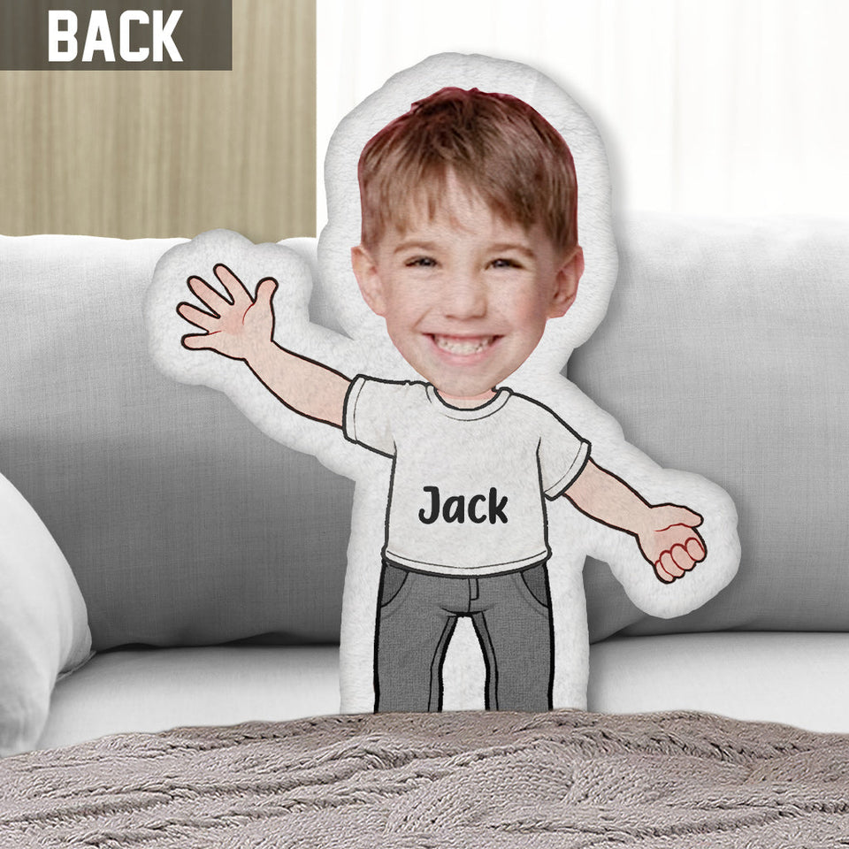 Grandma's Cuties - Personalized Grandma Shaped Pillow