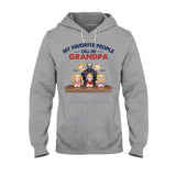 My Favorite People Call Me Grandpa - Personalized Father T-shirt And Hoodie