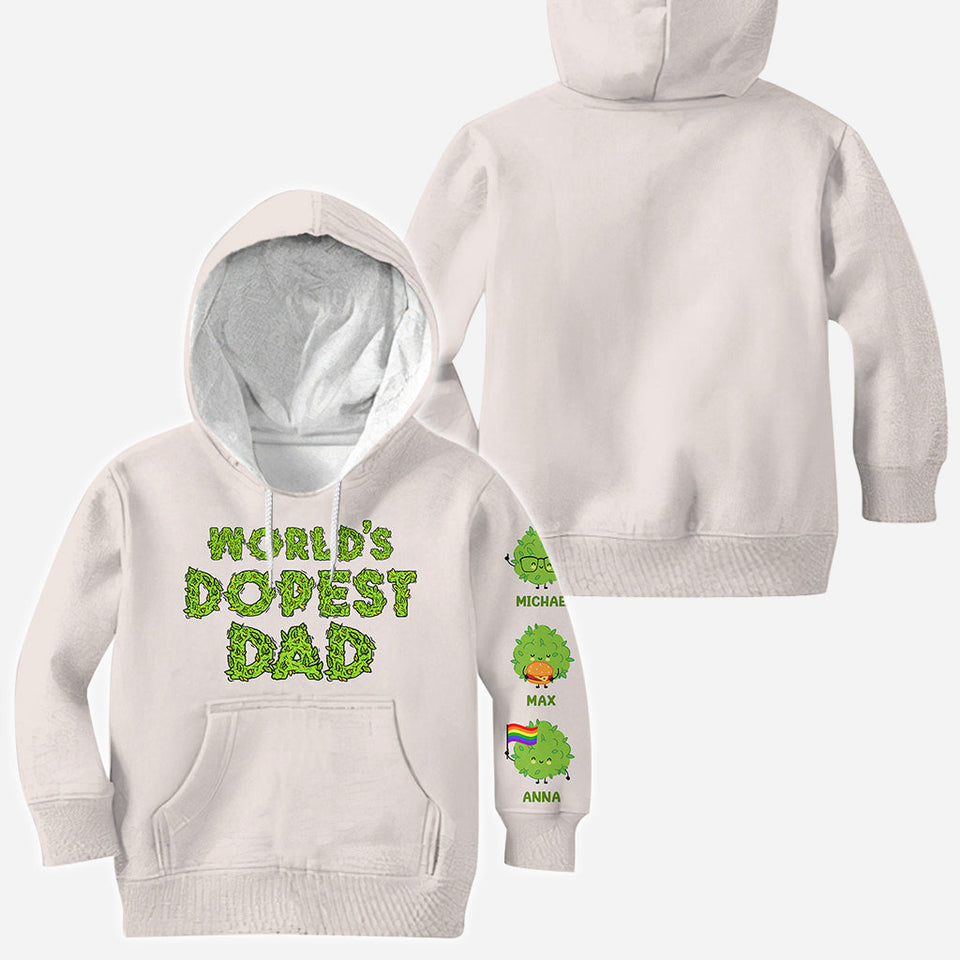 Dopest Dad Ever - Personalized Father All Over Shirt