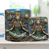 Lose Your Mind Find Your Soul - Personalized Yoga Accent Mug