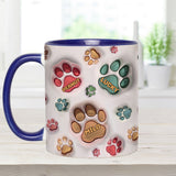 Best Dog Mom Dog Dad Cat Mom Cat Dad Ever - Personalized Dog Accent Mug