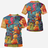 Beautiful Cats - Personalized Cat All Over Shirt