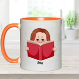 This Book I’m Reading Is Practically Porn - Personalized Book Accent Mug