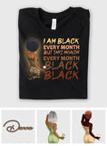 Blackity Black - Personalized African American T-shirt And Hoodie