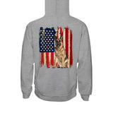 Puppy Flag - Personalized Dog T-shirt and Hoodie