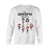 This Grandma Belongs To - Personalized Grandma T-shirt And Hoodie