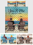 We Got This Twilight Version - Personalized Couple Quilt Set