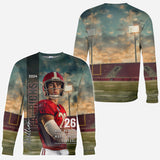 Pround Mom/ Dad/... Game Day & Everyday - Personalized Football All Over Shirt