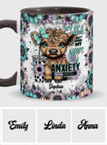 Bit Of A Mess But Doing My Best - Personalized Accent Mug