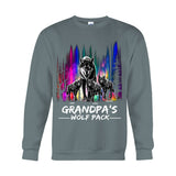 Grandpa's Wolf Pack - Personalized Grandpa T-shirt And Hoodie