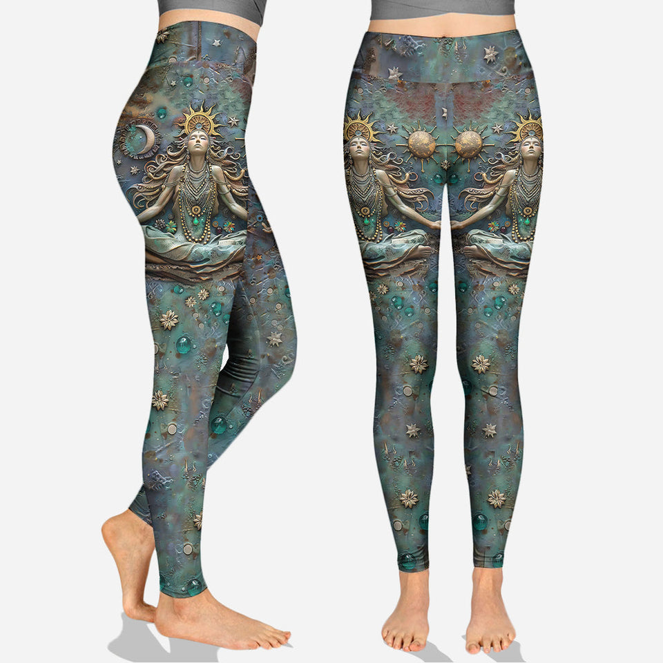 Lose Your Mind Find Your Soul - Personalized Yoga Hoodie and Leggings