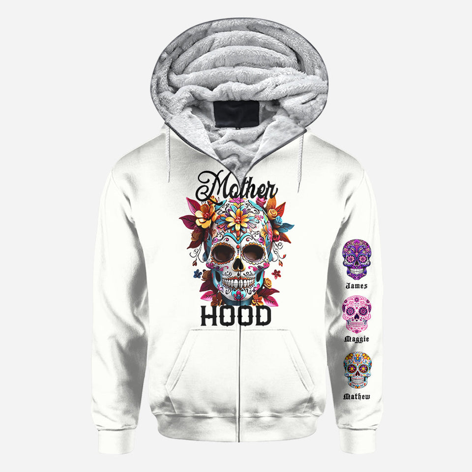 Spooky Mama - Personalized Skull All Over Shirt