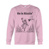 He Is Rizzin - Basketball T-shirt And Hoodie