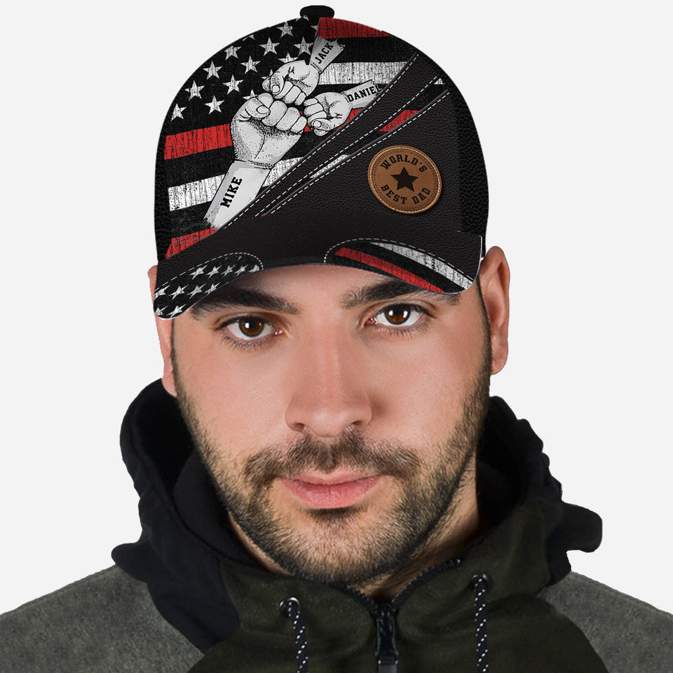 Best Dad Ever - Personalized Father Classic Cap