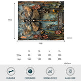 Stunning Dragonfly - Personalized Dragonfly Blanket