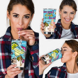 Sun Sand And A Drink In My Hand - Personalized Sea Lover Tumbler