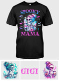 Spooky Mama - Personalized Mother T-shirt And Hoodie