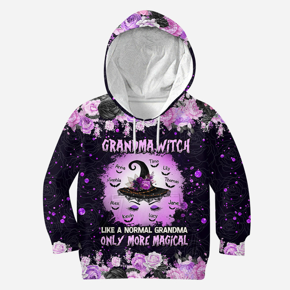 Grandma Witch - Personalized Grandma All Over Shirt