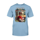 Pround Mom/ Dad/... Game Day & Everyday - Personalized Football T-shirt And Hoodie