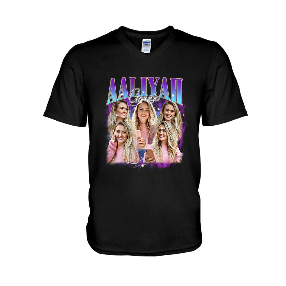 Custom Text And Photos - gift for anyone - Personalized T-shirt And Hoodie