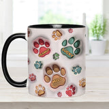 Best Dog Mom Dog Dad Cat Mom Cat Dad Ever - Personalized Dog Accent Mug