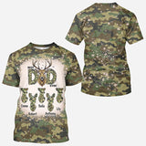 Best Hunting Dad - Personalized Father All Over Shirt