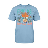Find Me Under The Palms Reading Girl - Personalized Sea Lover T-shirt And Hoodie