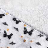 Spooky Mama Nana Aunt - Personalized Mother Blanket Hoodie