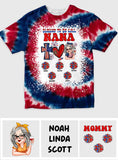 Faith Love Freedom Blessed To Be Called - Personalized Grandma All Over Shirt
